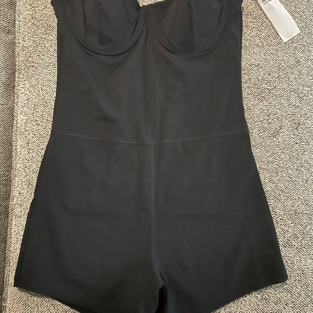 Mono B strapless romper